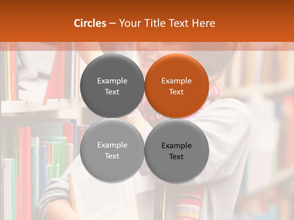 Stamp Gift Happiness PowerPoint Template