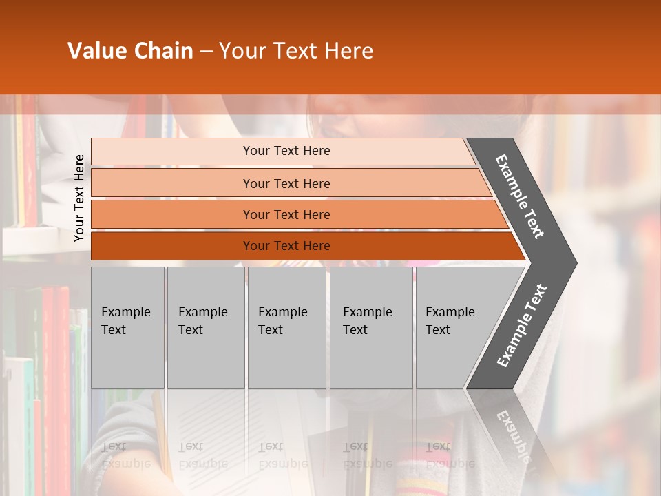Stamp Gift Happiness PowerPoint Template