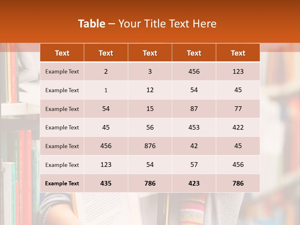 Stamp Gift Happiness PowerPoint Template
