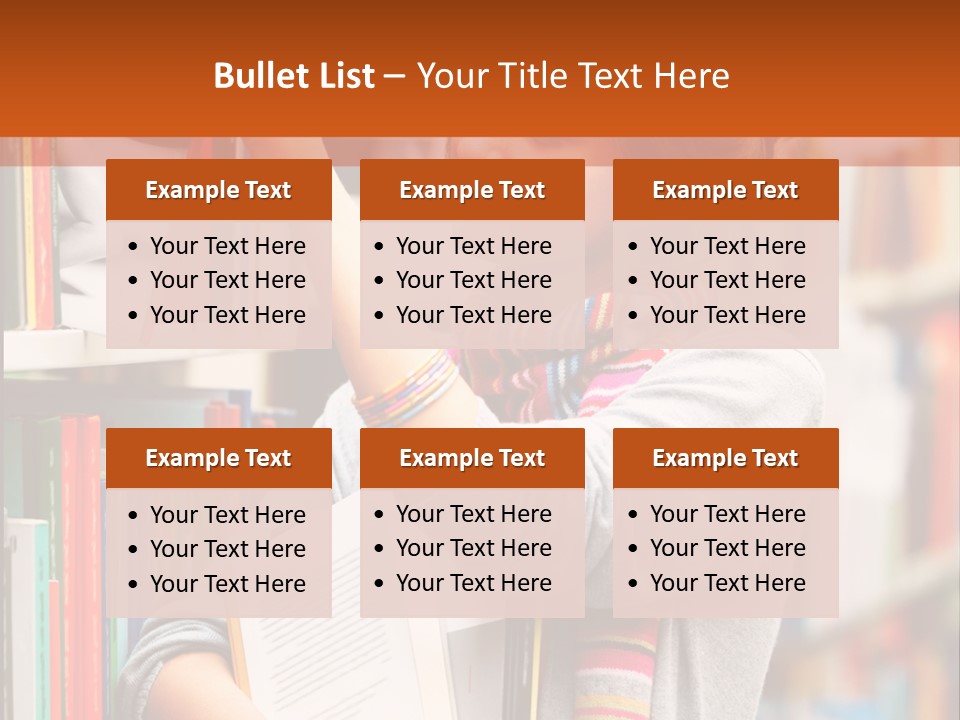 Stamp Gift Happiness PowerPoint Template