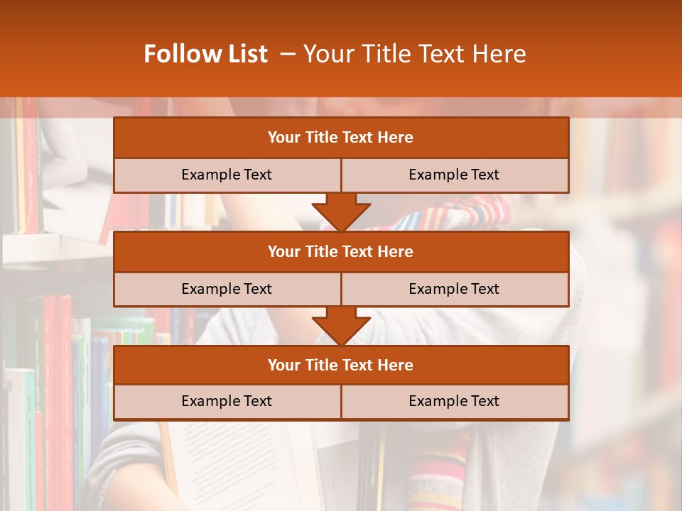 Stamp Gift Happiness PowerPoint Template