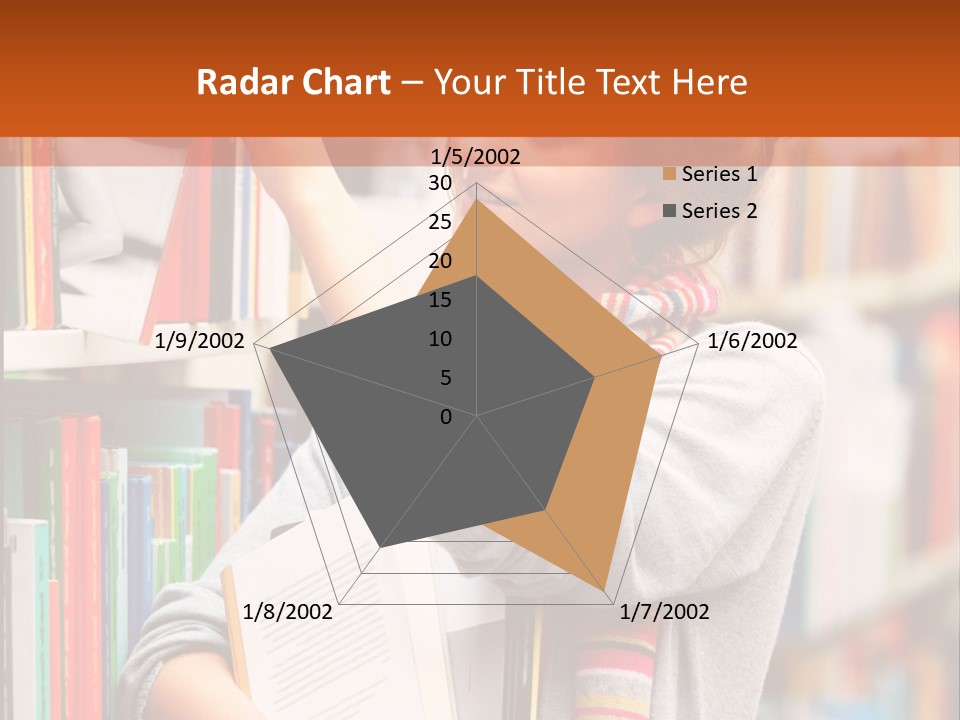 Stamp Gift Happiness PowerPoint Template