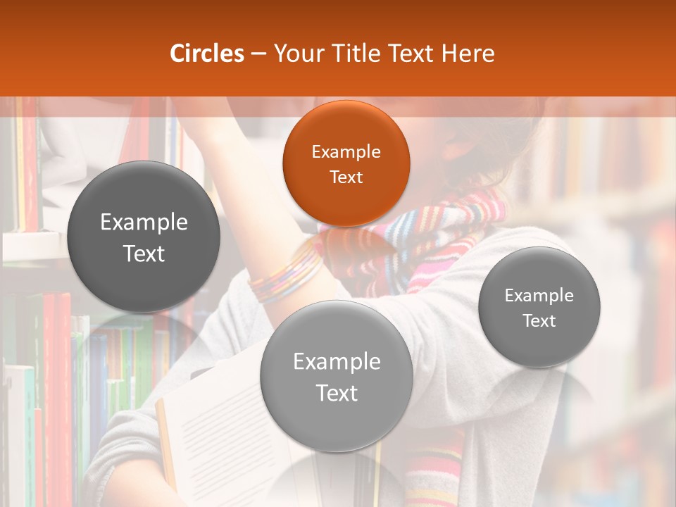 Stamp Gift Happiness PowerPoint Template