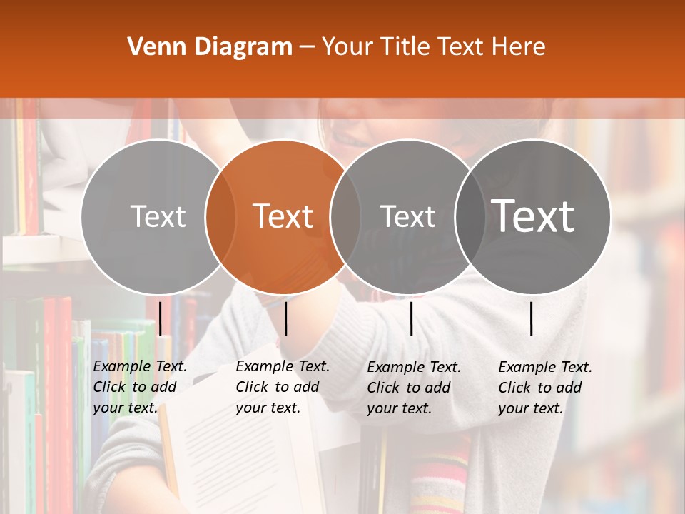 Stamp Gift Happiness PowerPoint Template