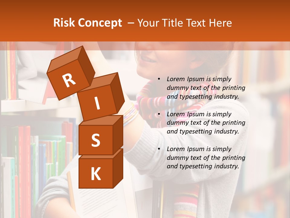 Stamp Gift Happiness PowerPoint Template