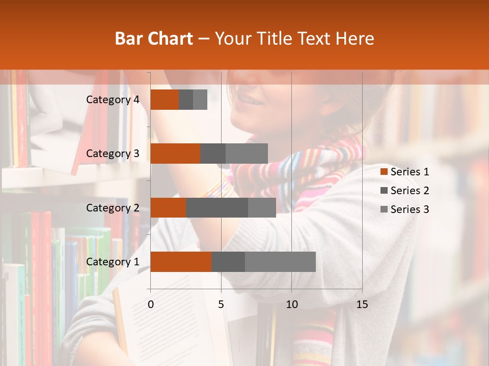 Stamp Gift Happiness PowerPoint Template