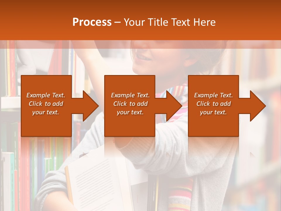 Stamp Gift Happiness PowerPoint Template