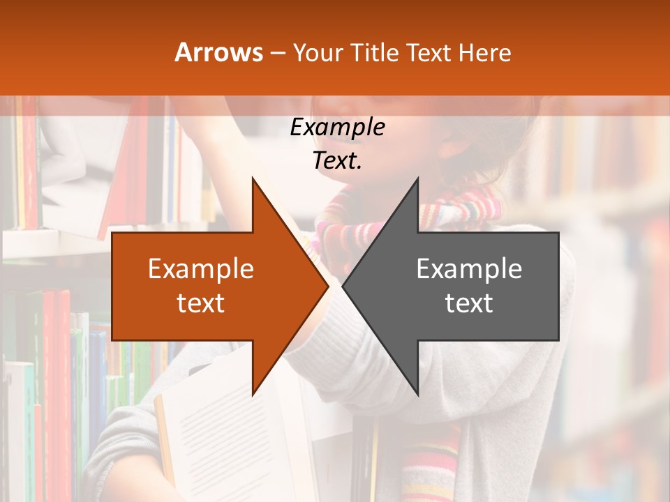 Stamp Gift Happiness PowerPoint Template