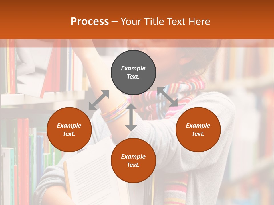 Stamp Gift Happiness PowerPoint Template