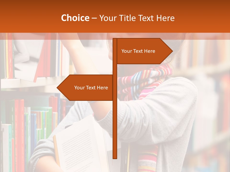 Stamp Gift Happiness PowerPoint Template