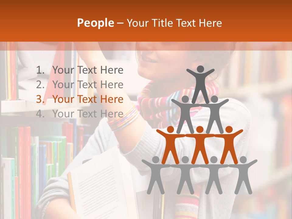 Stamp Gift Happiness PowerPoint Template