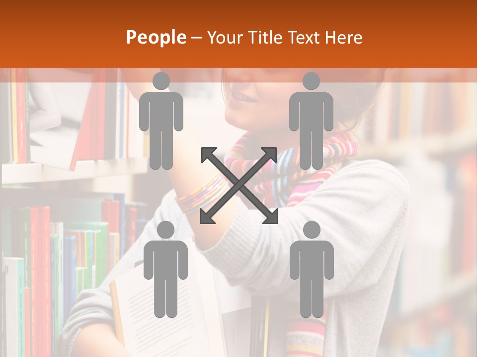 Stamp Gift Happiness PowerPoint Template