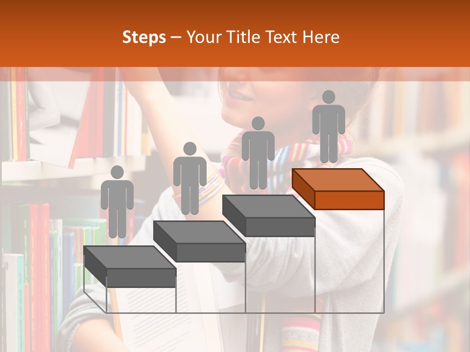 Stamp Gift Happiness PowerPoint Template