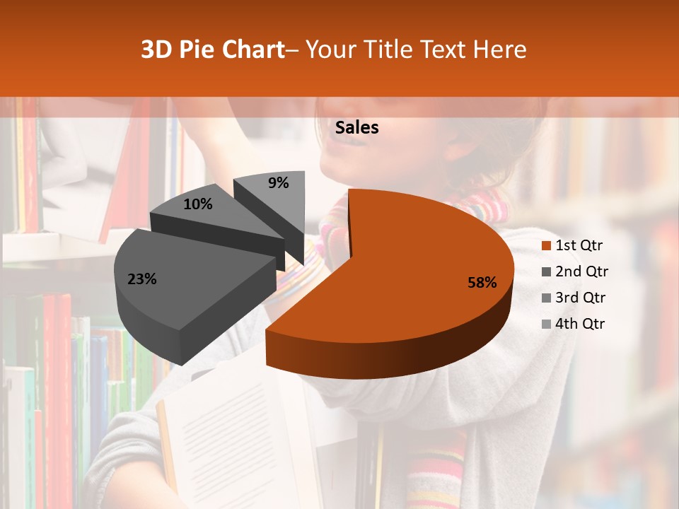 Stamp Gift Happiness PowerPoint Template