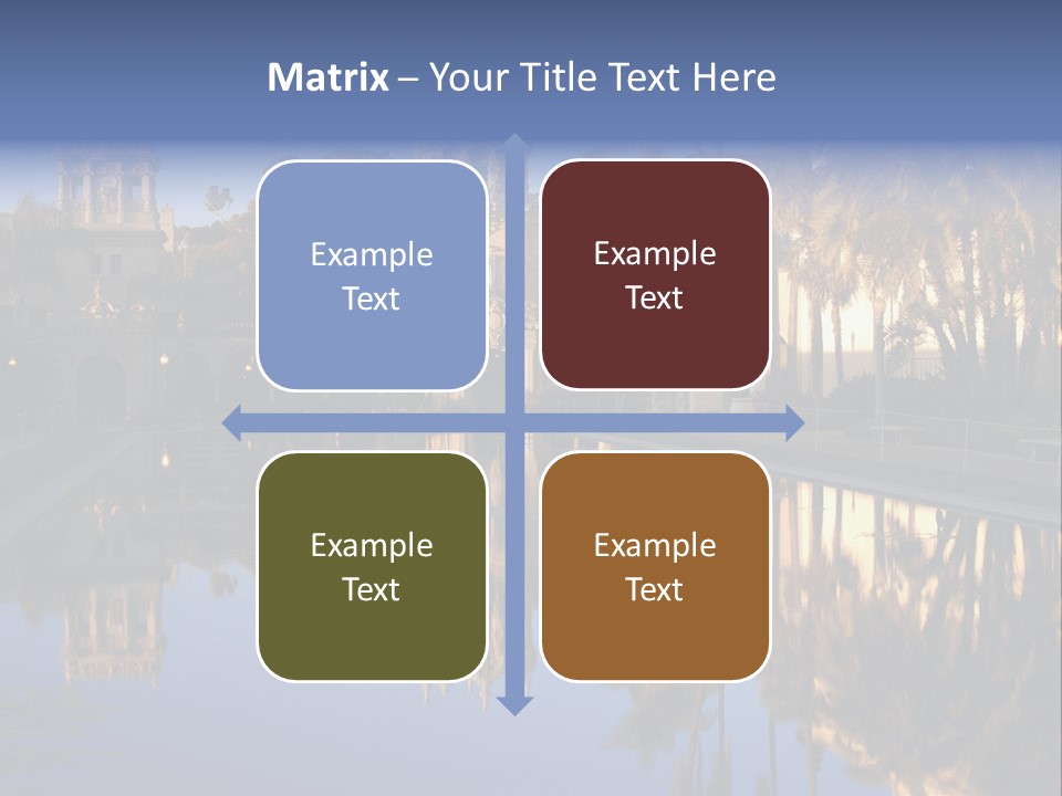 Postage Spiral Greeting PowerPoint Template