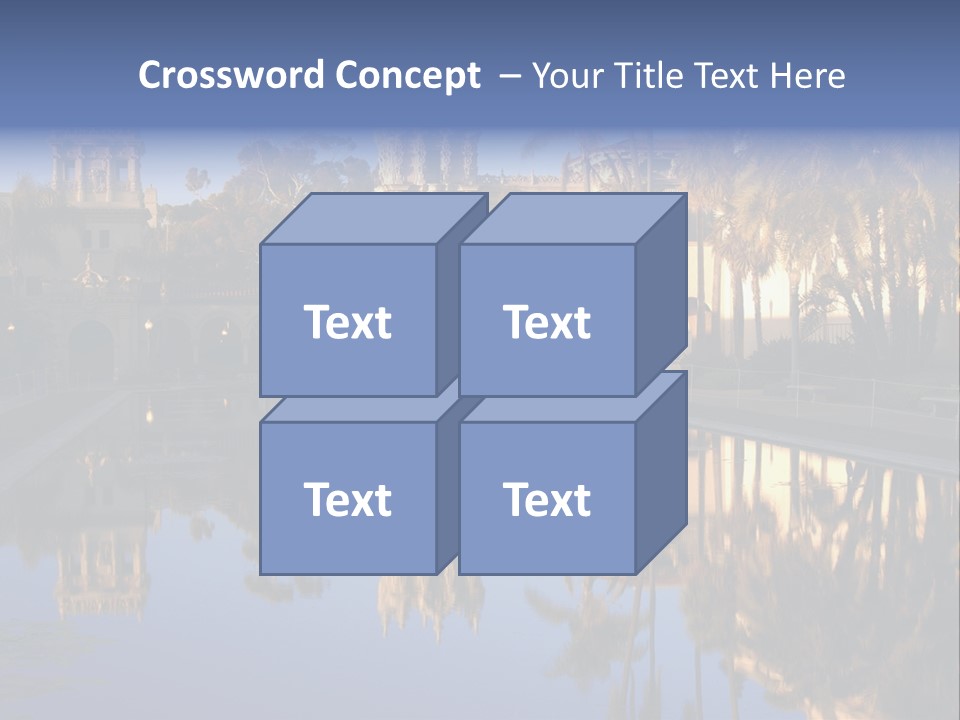 Postage Spiral Greeting PowerPoint Template