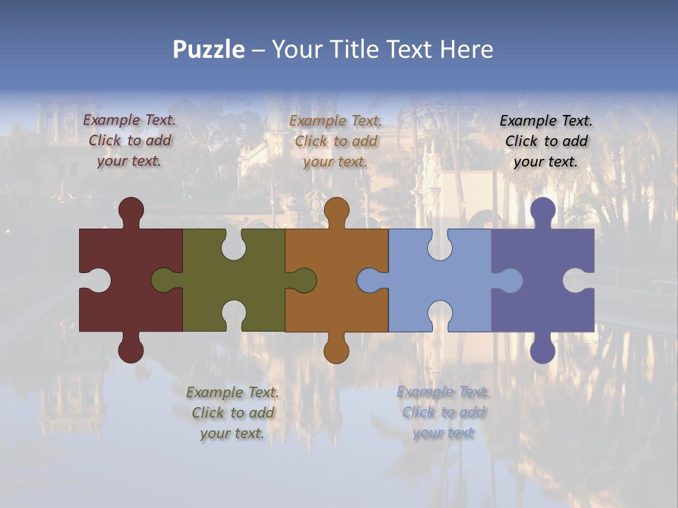 Postage Spiral Greeting PowerPoint Template