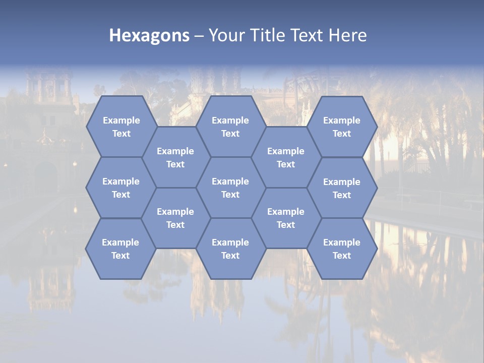 Postage Spiral Greeting PowerPoint Template