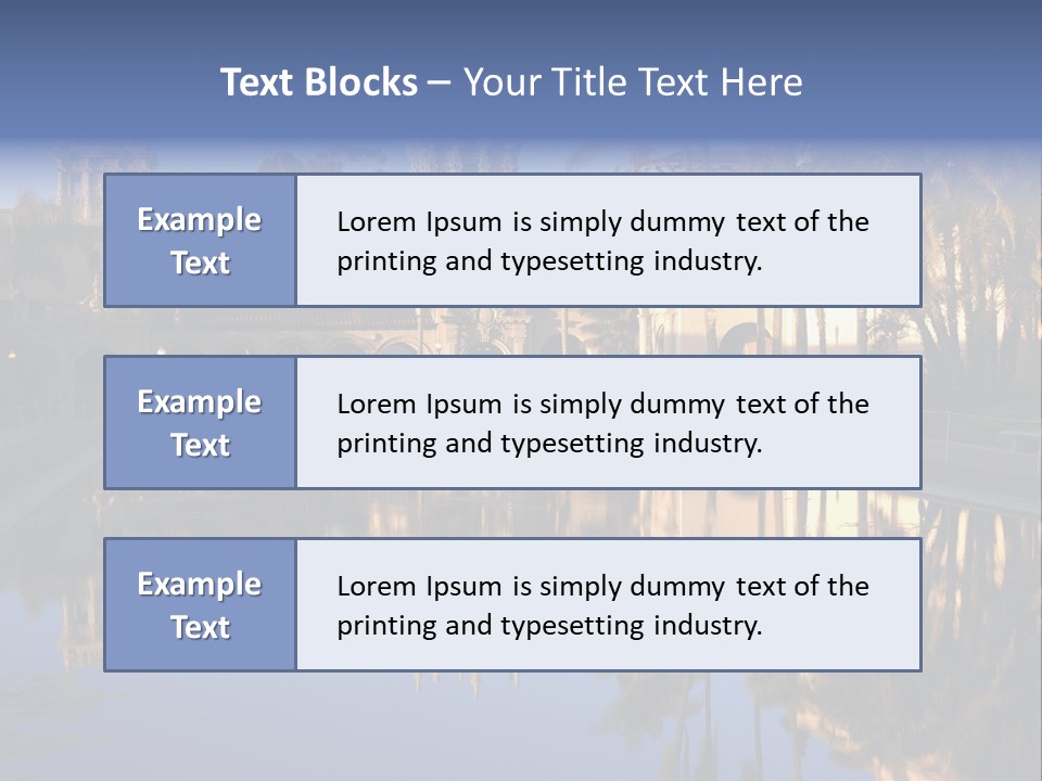 Postage Spiral Greeting PowerPoint Template