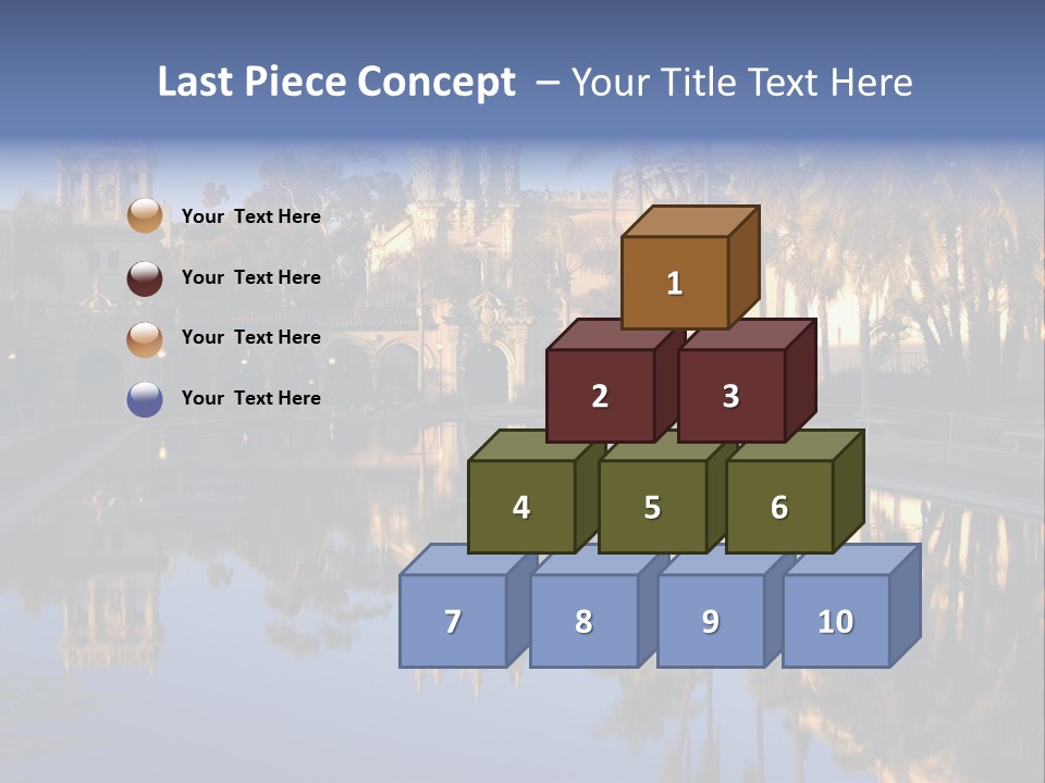 Postage Spiral Greeting PowerPoint Template