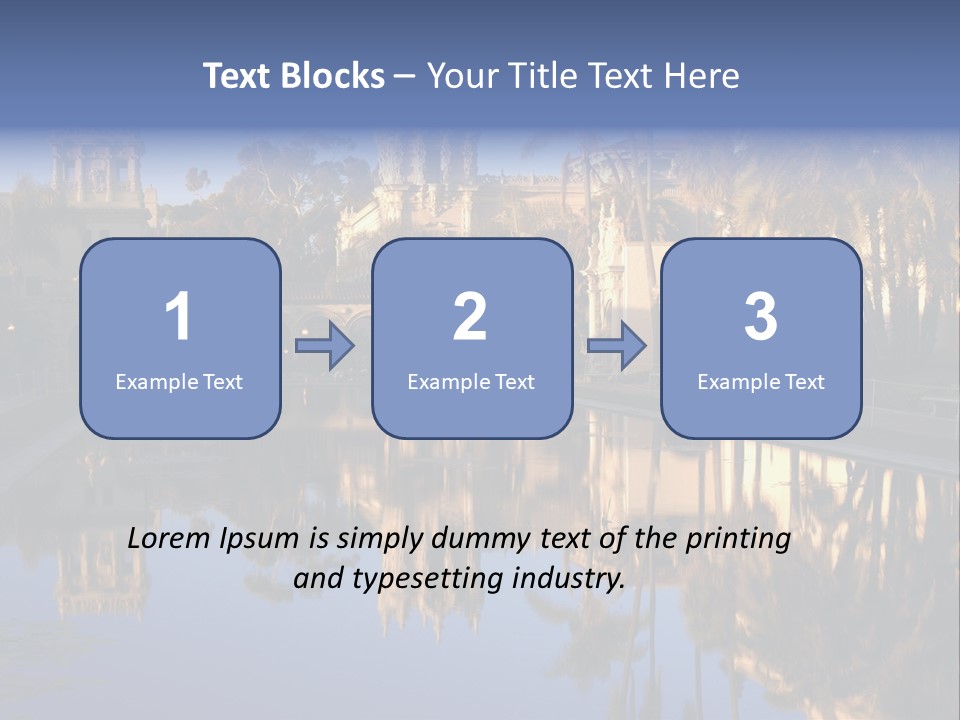 Postage Spiral Greeting PowerPoint Template