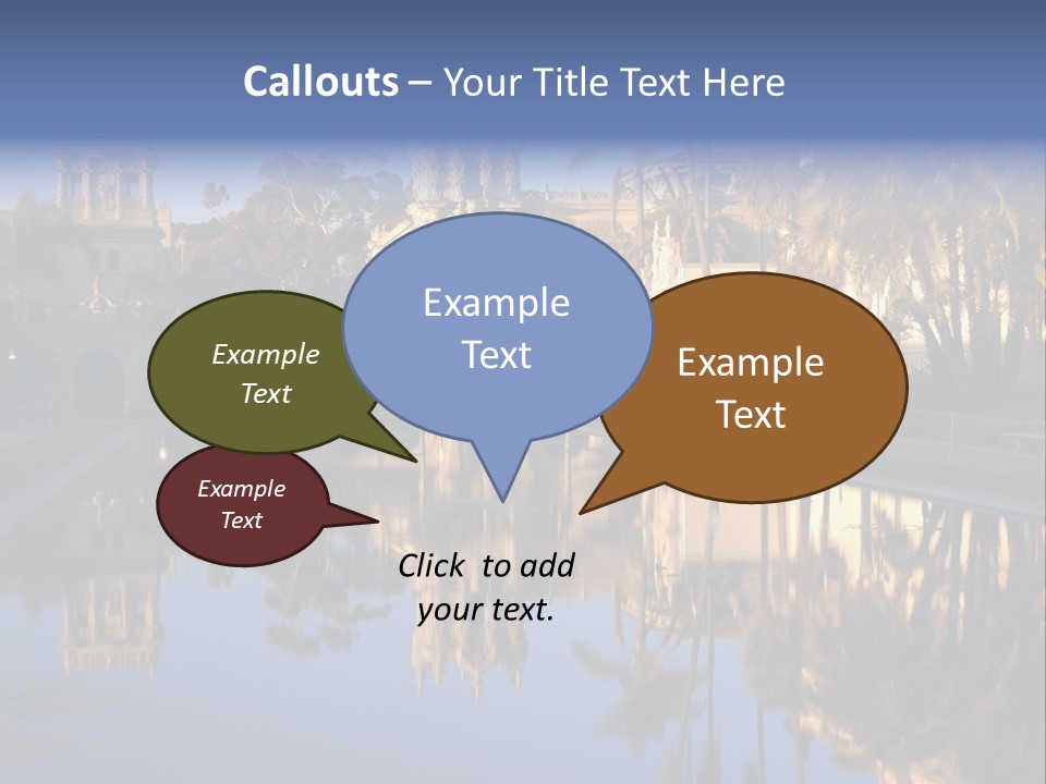 Postage Spiral Greeting PowerPoint Template