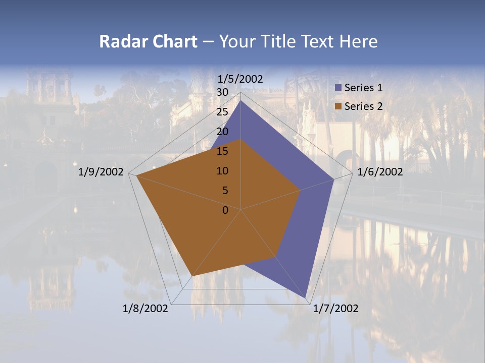 Postage Spiral Greeting PowerPoint Template