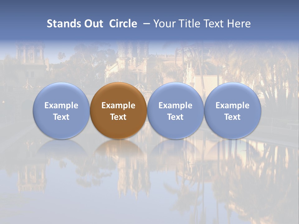 Postage Spiral Greeting PowerPoint Template