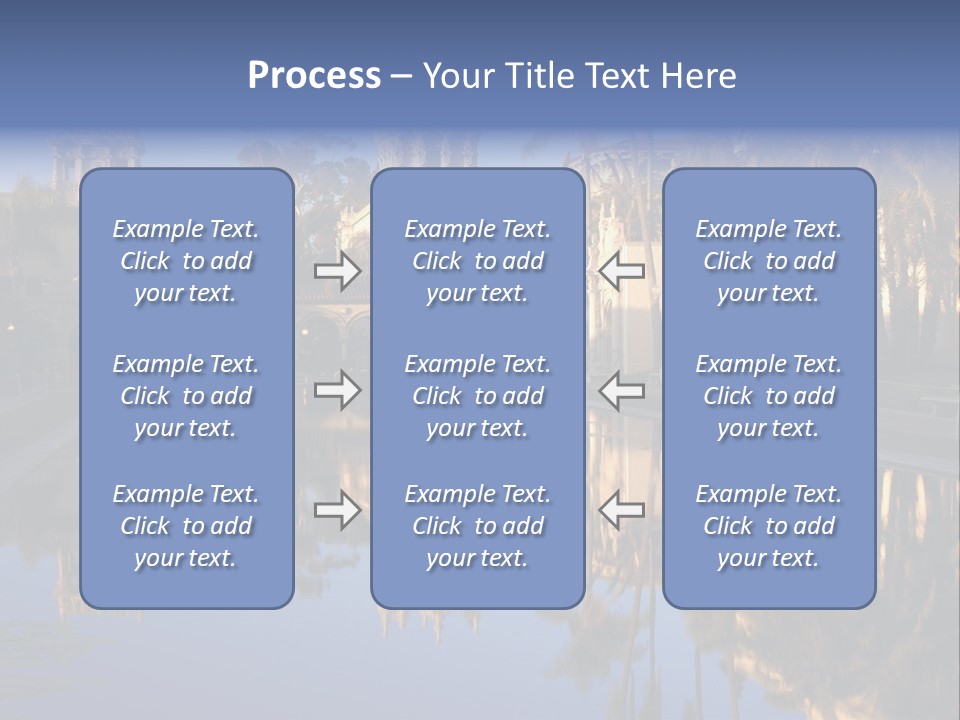 Postage Spiral Greeting PowerPoint Template