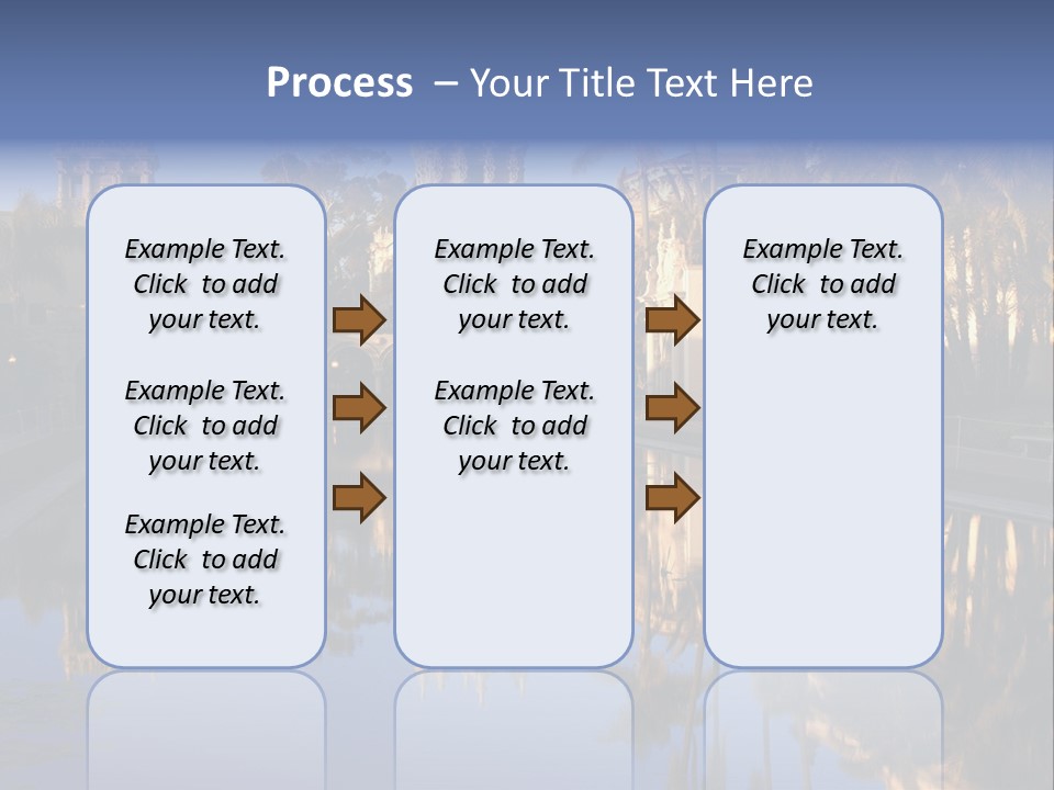 Postage Spiral Greeting PowerPoint Template