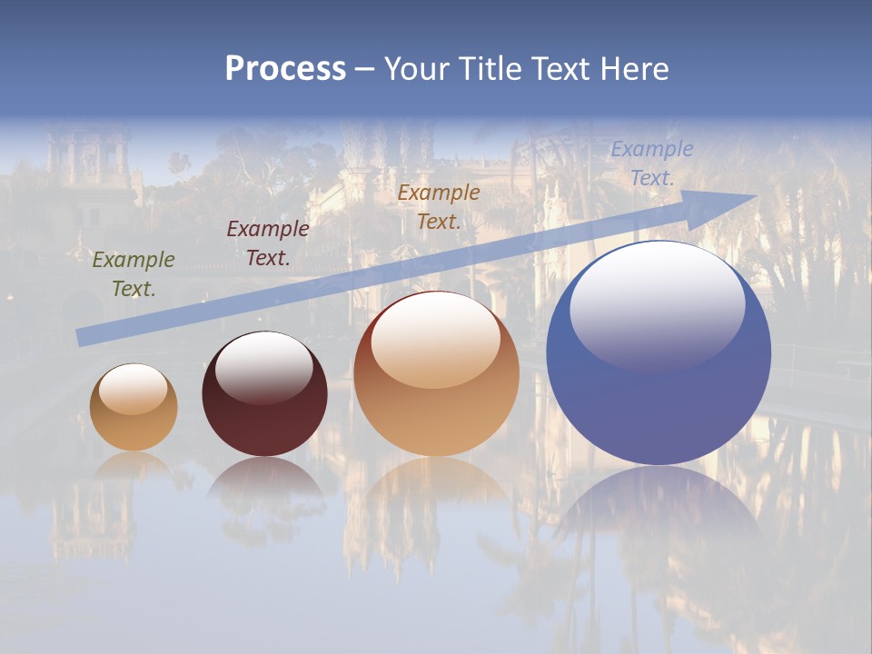 Postage Spiral Greeting PowerPoint Template