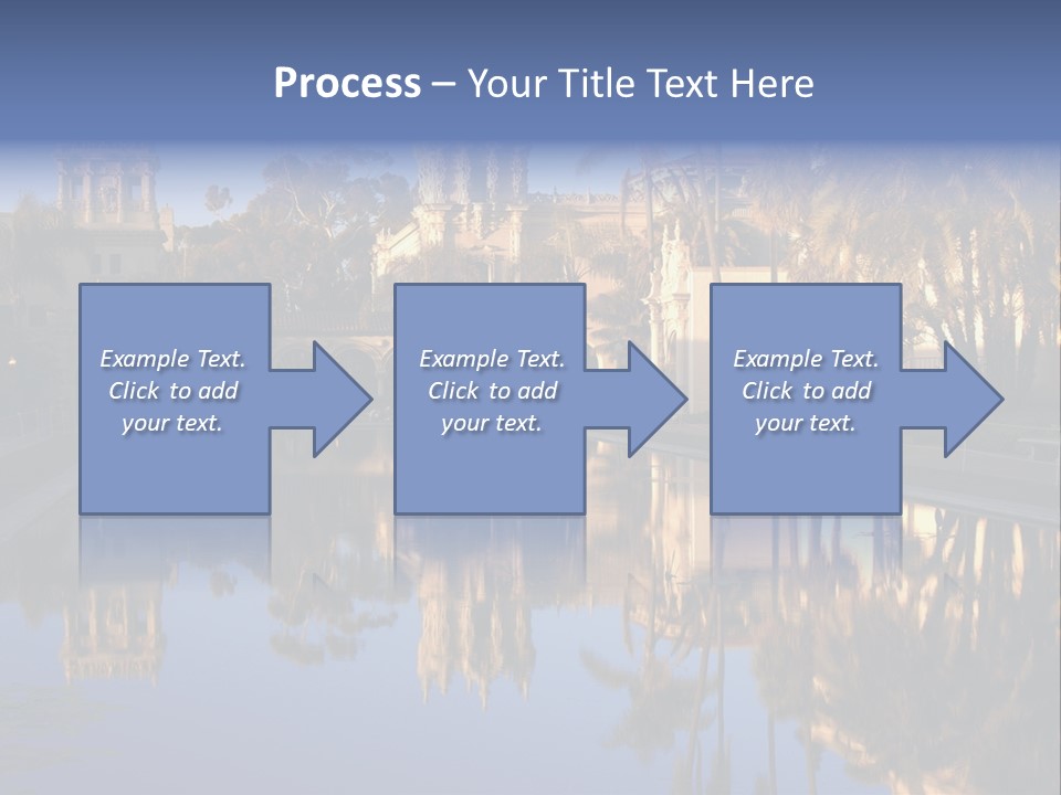 Postage Spiral Greeting PowerPoint Template