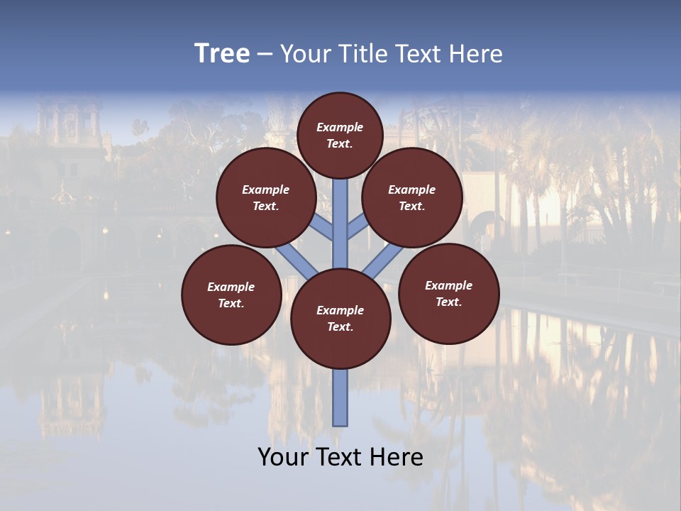 Postage Spiral Greeting PowerPoint Template