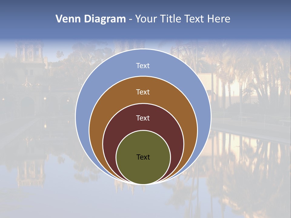 Postage Spiral Greeting PowerPoint Template