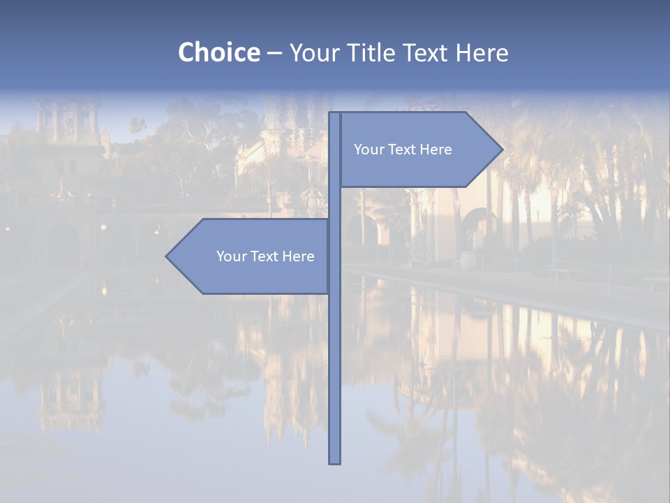 Postage Spiral Greeting PowerPoint Template