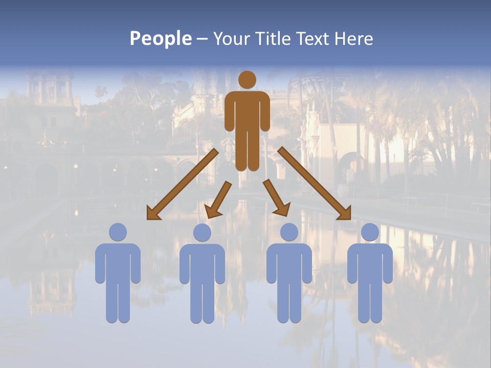 Postage Spiral Greeting PowerPoint Template