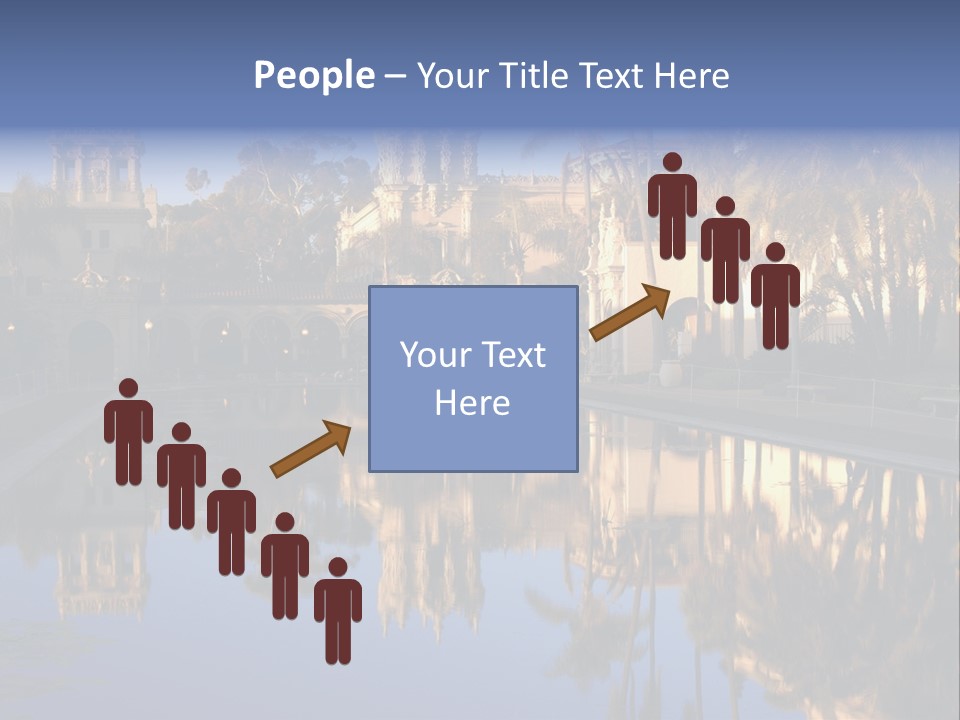 Postage Spiral Greeting PowerPoint Template