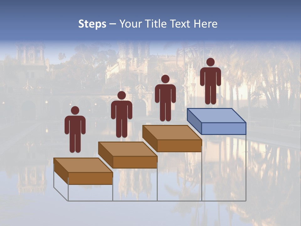 Postage Spiral Greeting PowerPoint Template