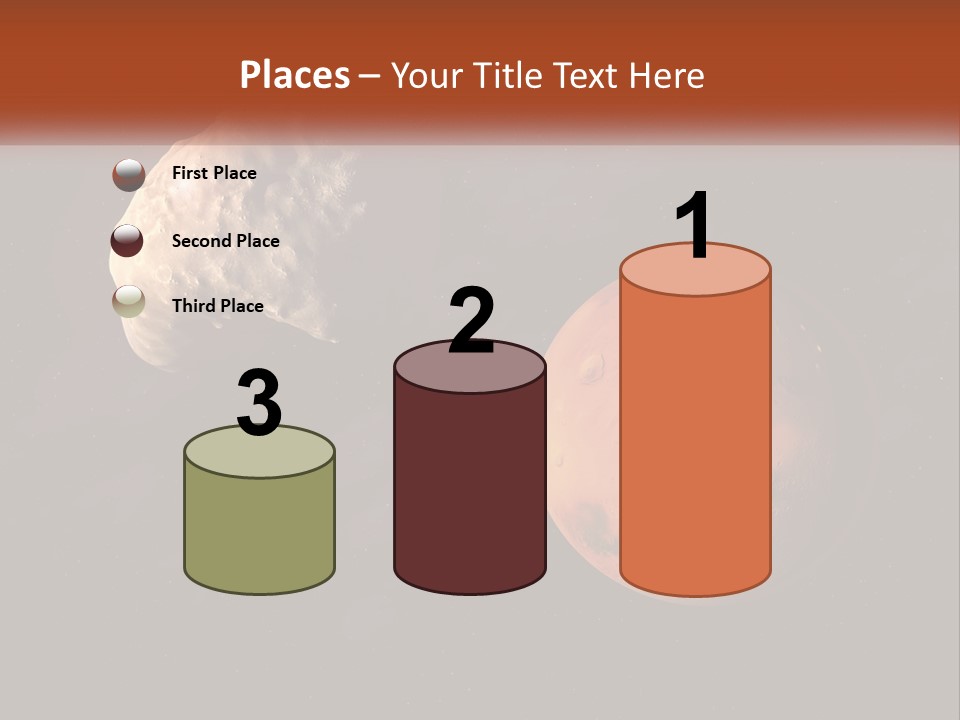 Spiral Stamp Decorated PowerPoint Template