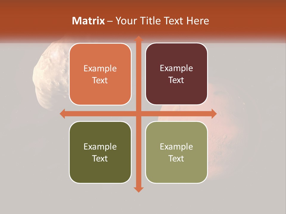 Spiral Stamp Decorated PowerPoint Template