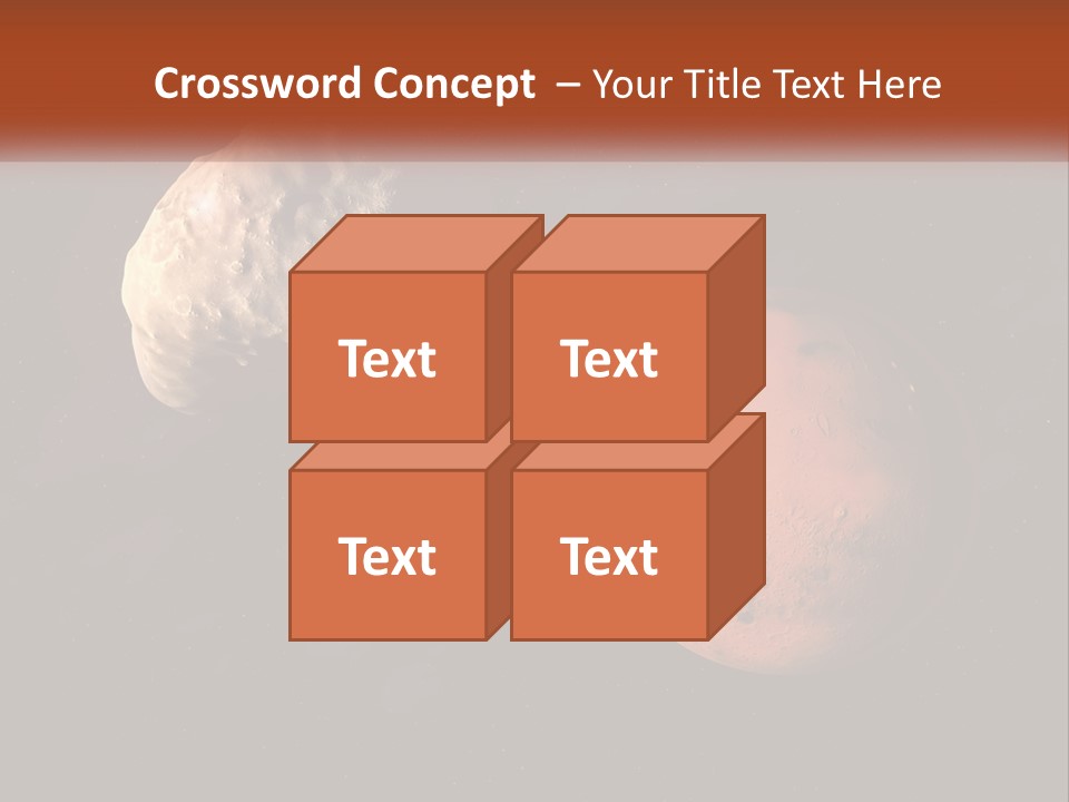 Spiral Stamp Decorated PowerPoint Template