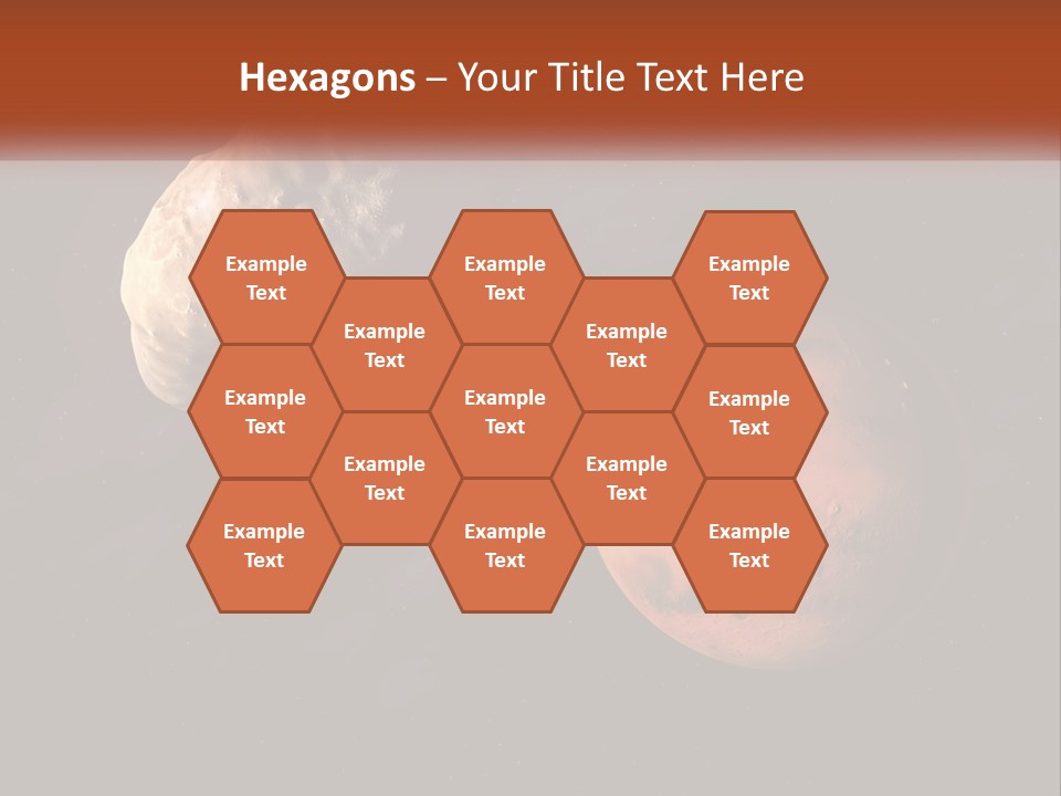 Spiral Stamp Decorated PowerPoint Template