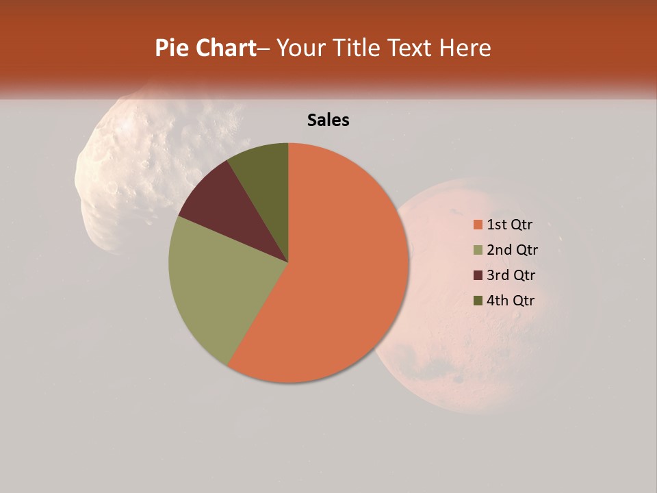 Spiral Stamp Decorated PowerPoint Template