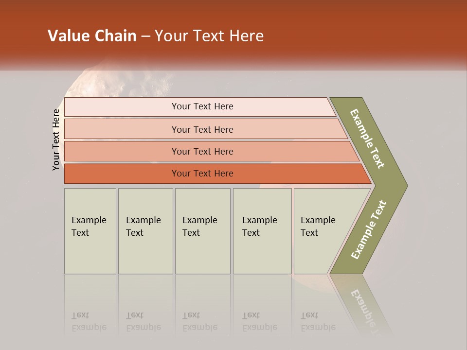 Spiral Stamp Decorated PowerPoint Template