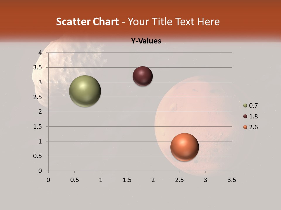 Spiral Stamp Decorated PowerPoint Template