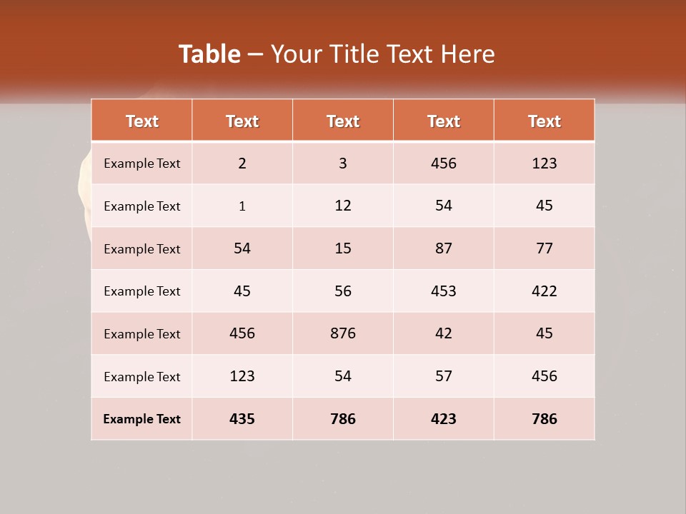 Spiral Stamp Decorated PowerPoint Template