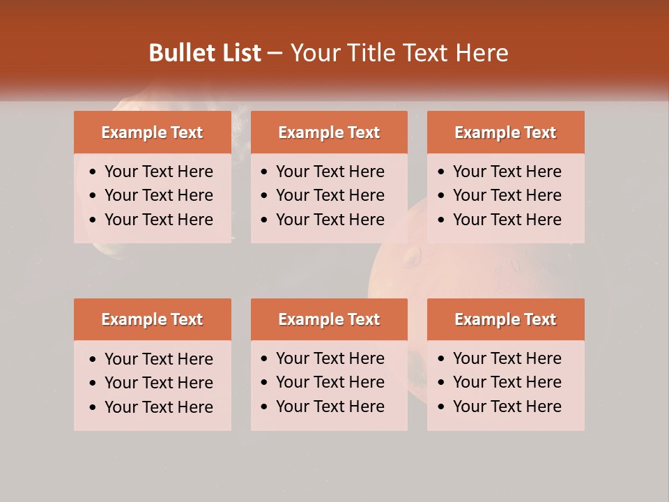 Spiral Stamp Decorated PowerPoint Template