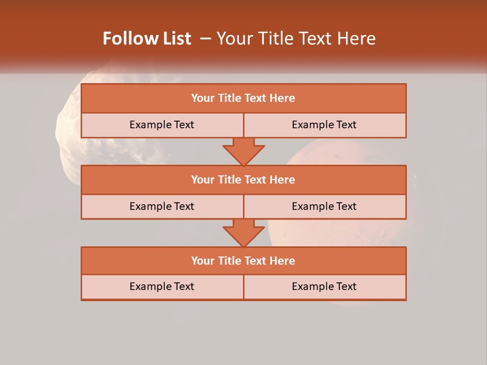 Spiral Stamp Decorated PowerPoint Template