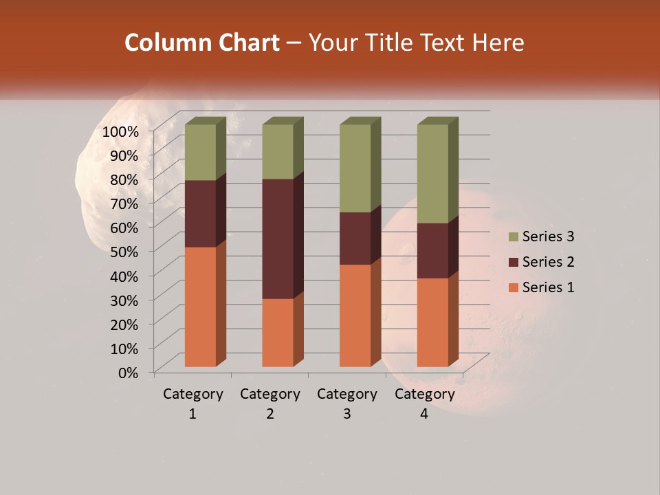 Spiral Stamp Decorated PowerPoint Template
