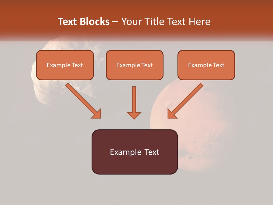 Spiral Stamp Decorated PowerPoint Template